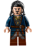 LEGO lor092 Bard the Bowman - Silver Buckle and Shirt Grommets