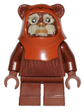 LEGO sw513 Wicket (Ewok) with Tan Face Paint Pattern